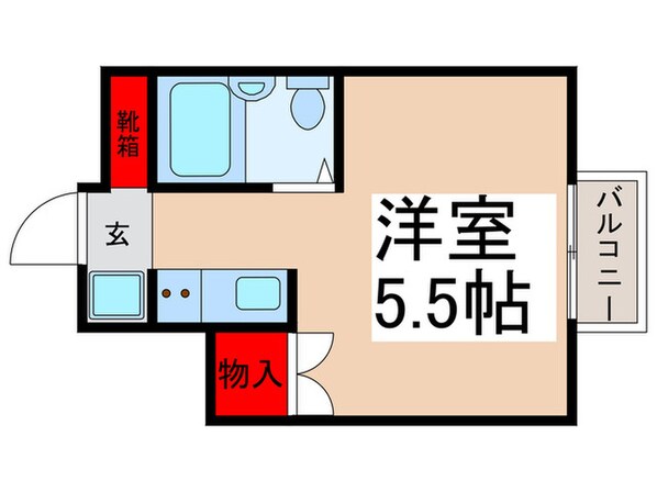 ラ・メール1、2、3番館の物件間取画像